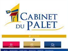 Tablet Screenshot of cabinet-palet.fr